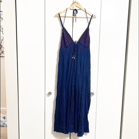Free People June Bug Maxi Dress Size M - Picture 5 of 7